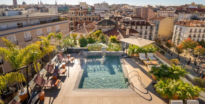 ocean drive madrid piscina
